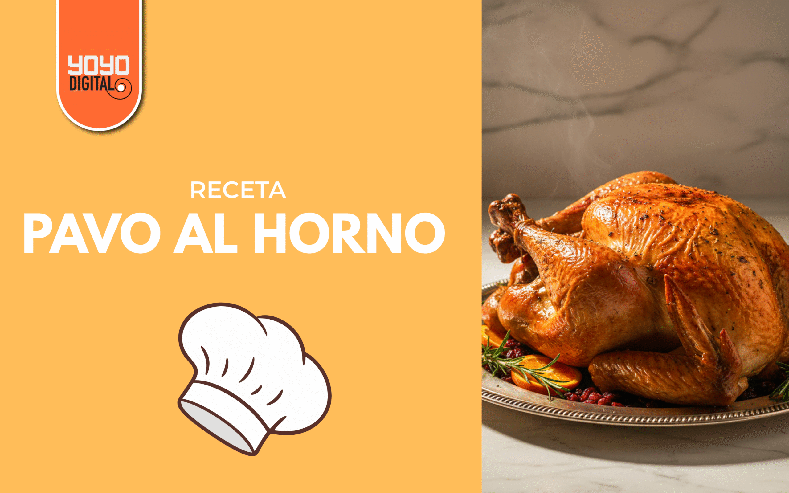 🦃​Receta de Pavo Para Acción De Gracias 🦃​
