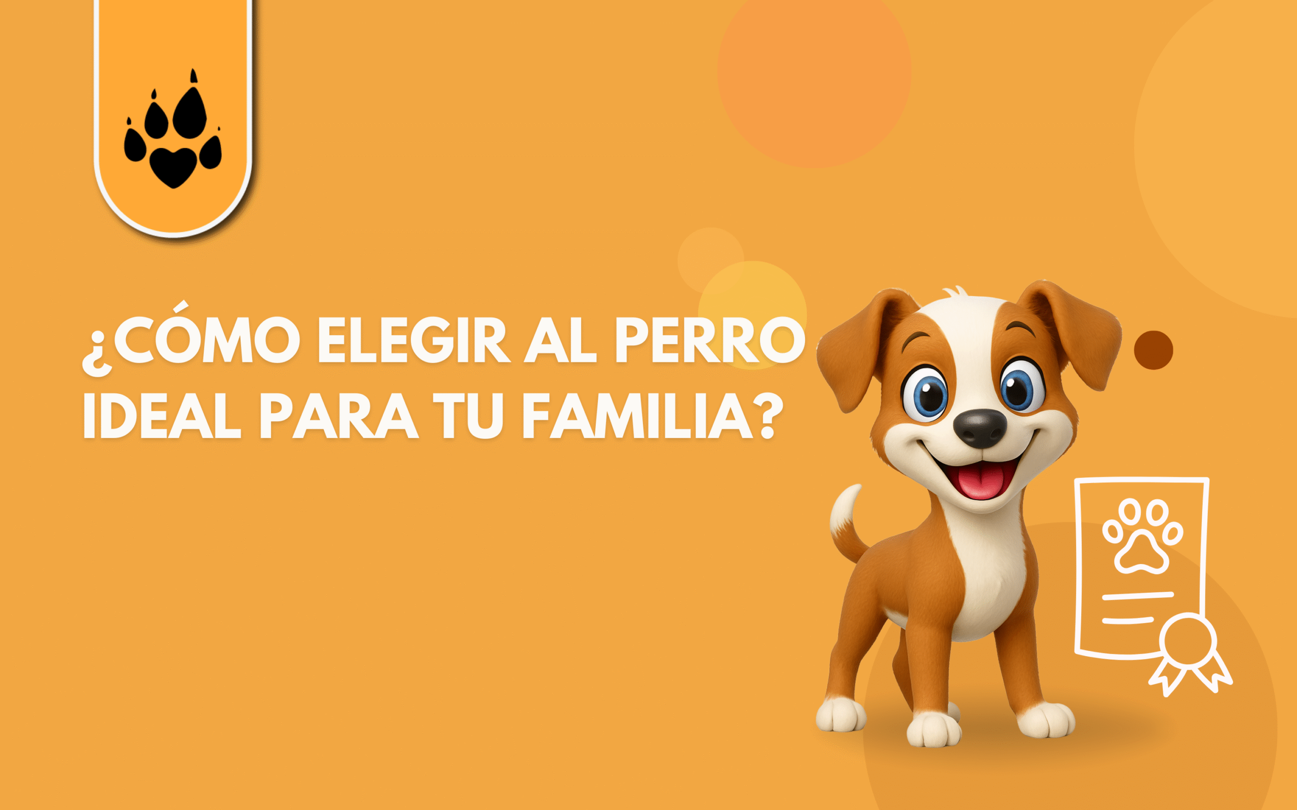 ¿Cómo elegir al perro ideal para tu familia? 