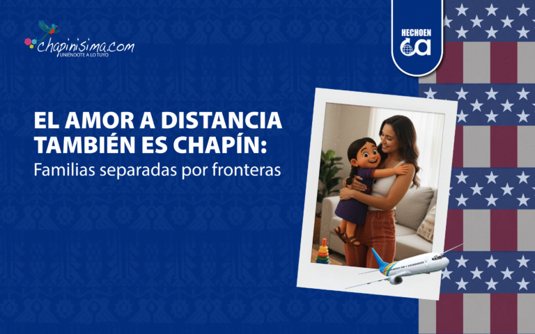 El amor a distancia también es chapín: familias separadas por fronteras 