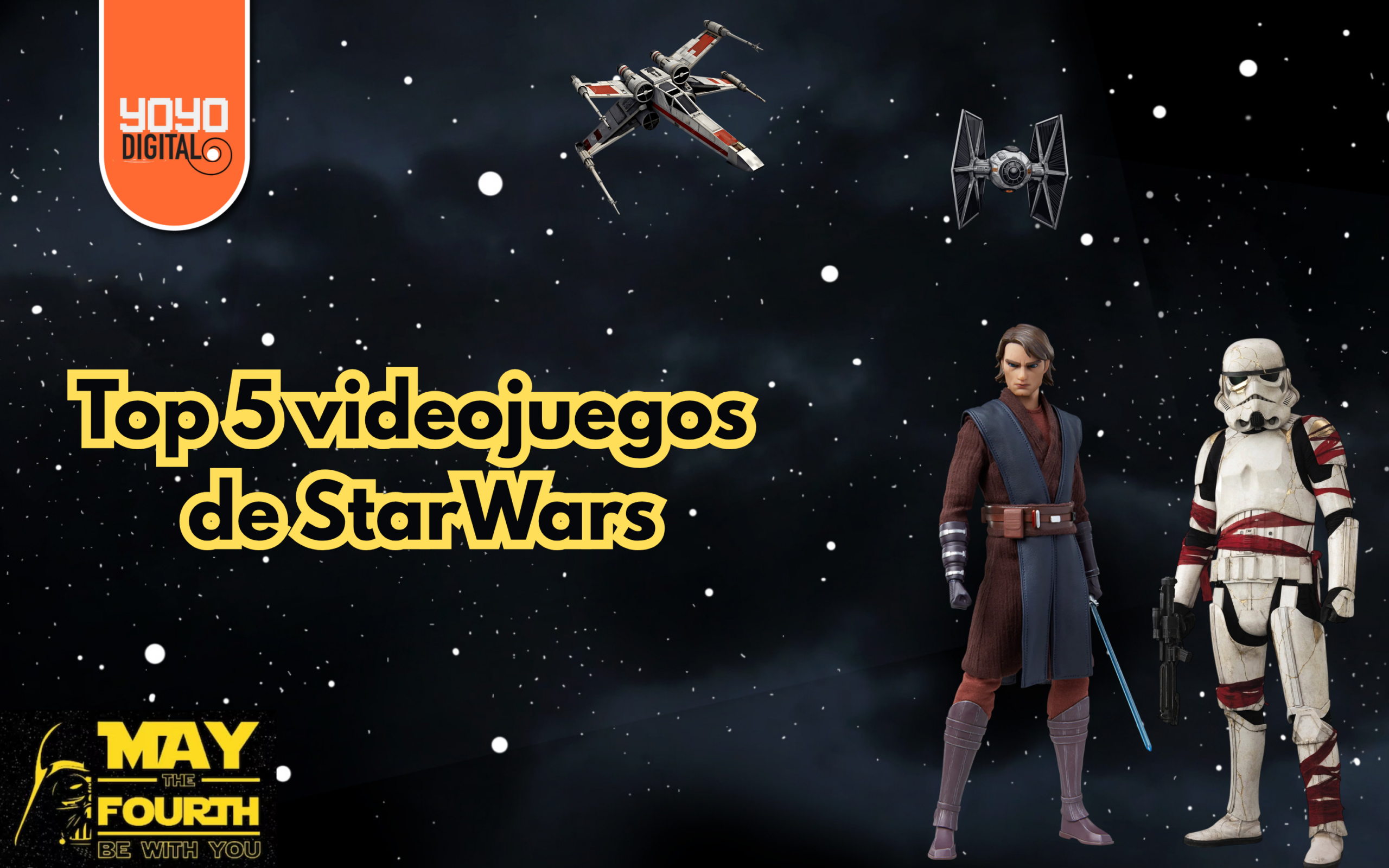 Top 5 videojuegos de StarWars