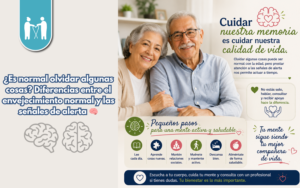 ¿Es normal olvidar algunas cosas? Diferencias entre el envejecimiento normal y las señales de alerta 🧠