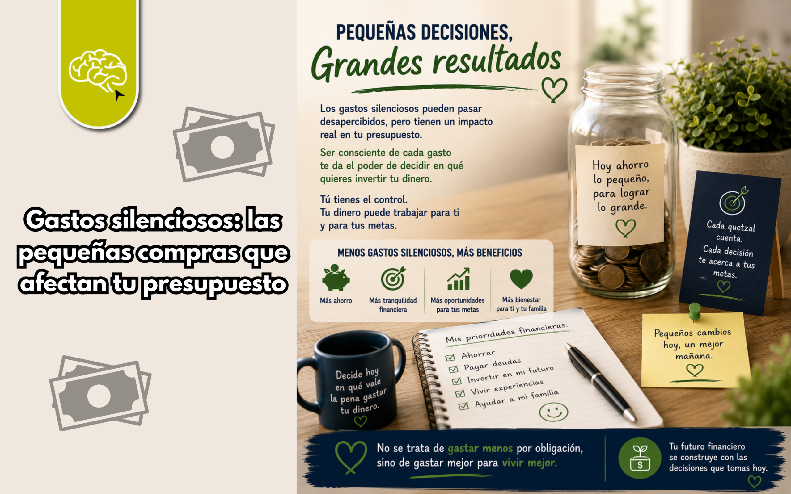 Gastos silenciosos: las pequeñas compras que afectan tu presupuesto